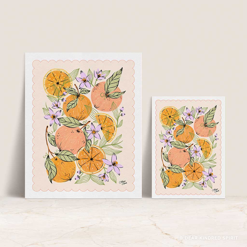 Orange Grove | Giclée Art Print