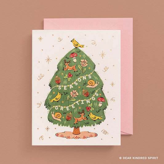 Trees & Cheer | Single Card: Nature Ornaments