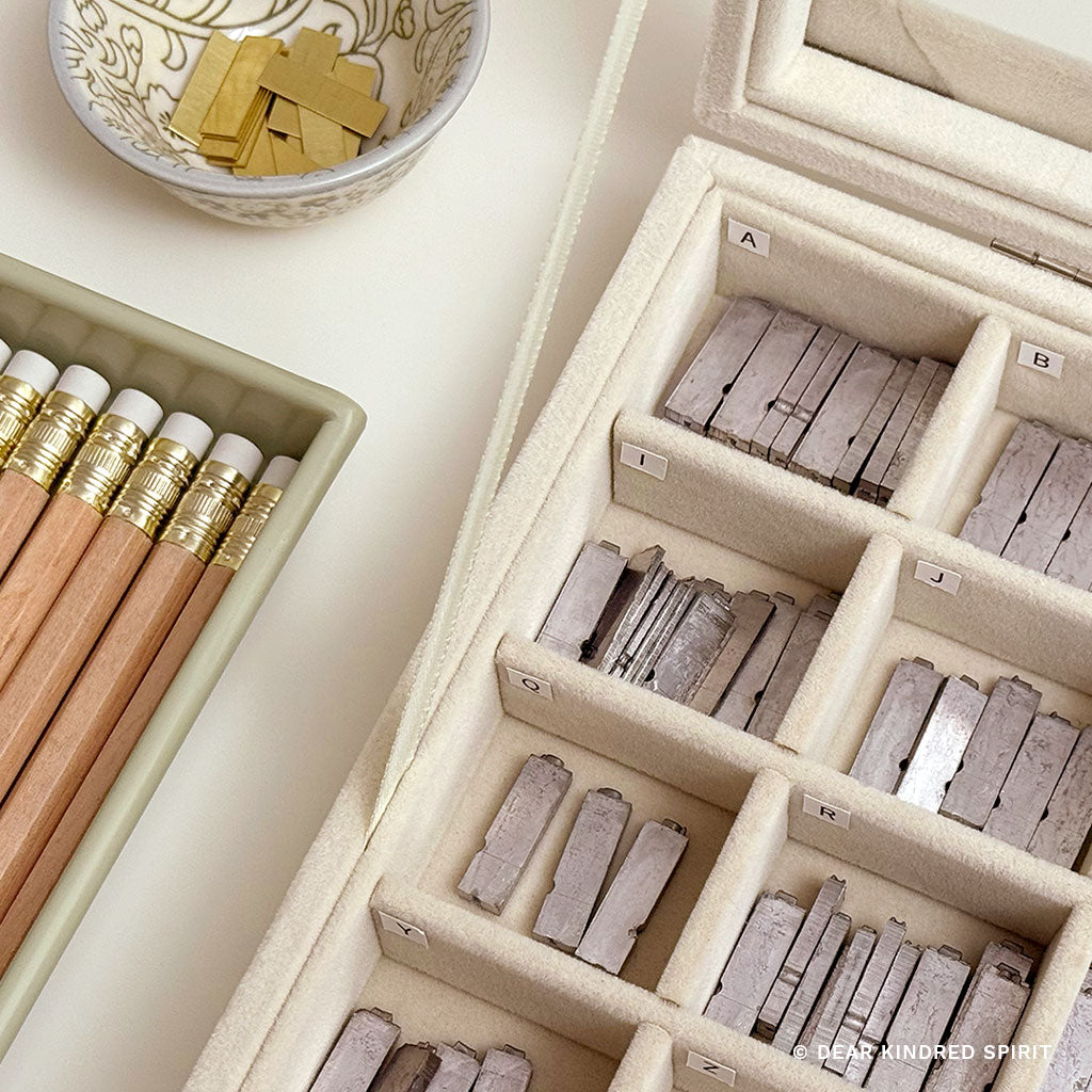 Gold-Foiled Pencil Pack | Bookbinding Edition